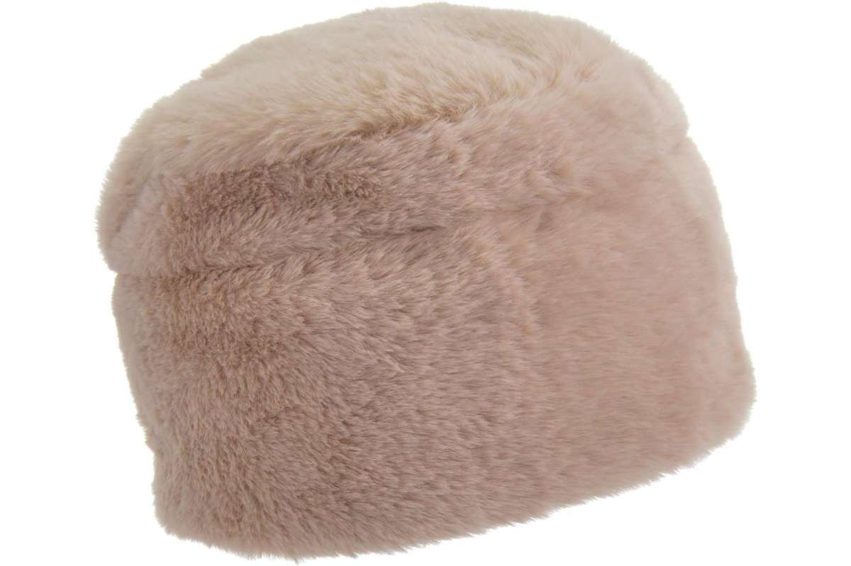 Seeberger Fake Fur Toque Camel