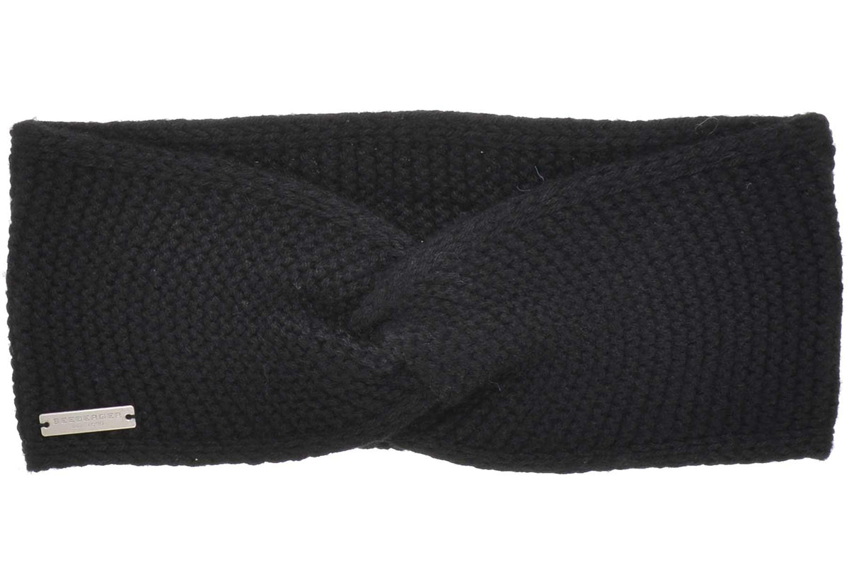 Seeberger Knit headband Black