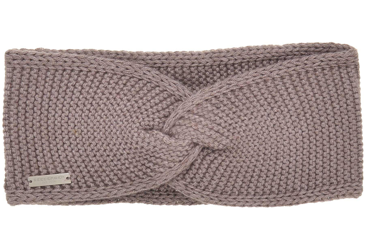 Seeberger Knit Headband Nutria