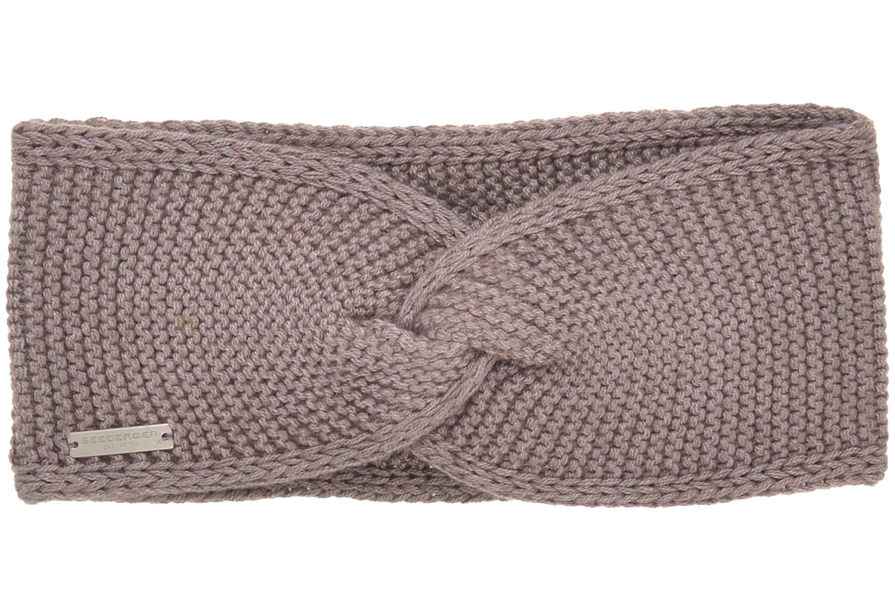 Seeberger Knit Headband Nutria