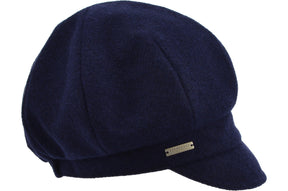 Seeberger Fabric Balloon Cap Marine Blue