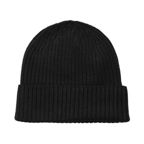 Beanie Merino Wool Black