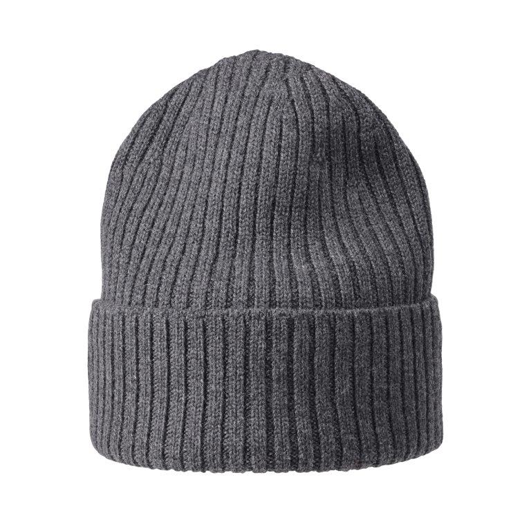 Beanie Merino Wool Anthracite
