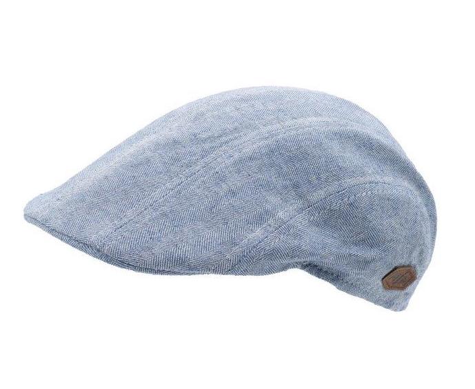 MJM Maddy Eco Cotton/Linen Navy Herringbone