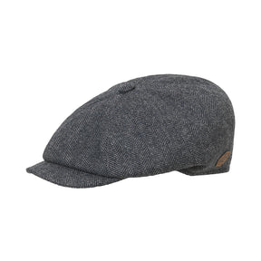 MJM Picasso Virgin Wool Cashmere Mix Anthracite Herringbone