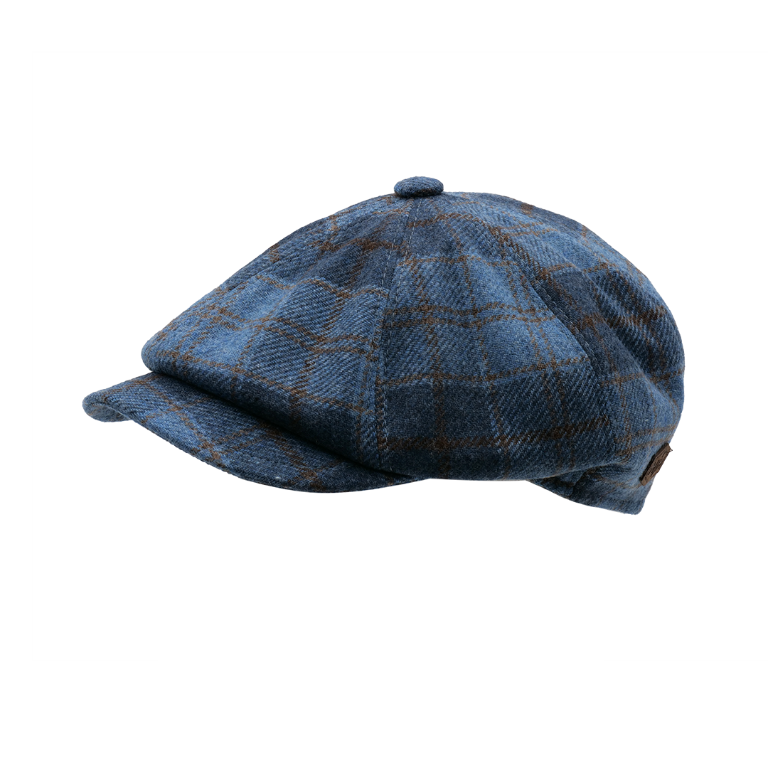 MJM Picasso 62 Eco Virgin Wool/Cashmere Blue Check