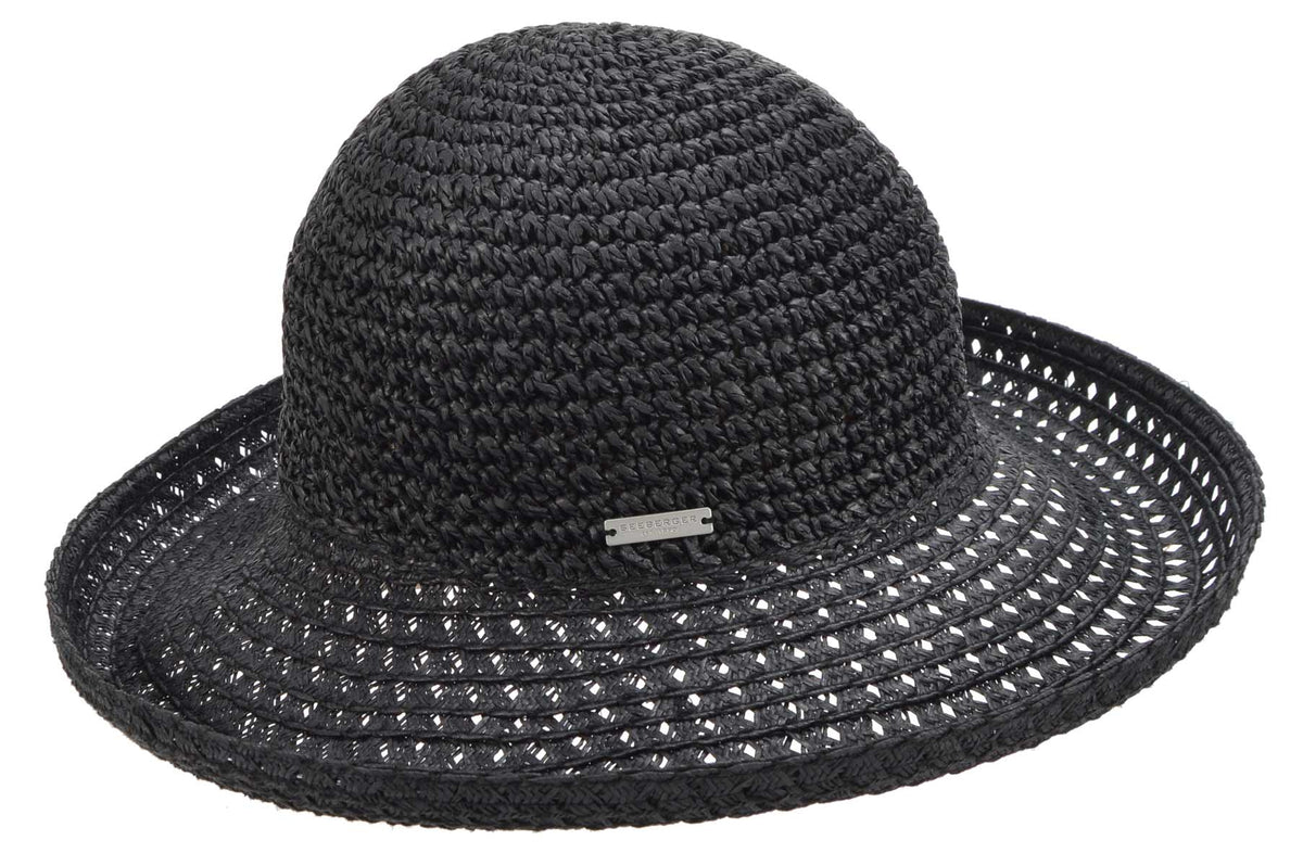 Seeberger Paper Bolero With Turn-up Black