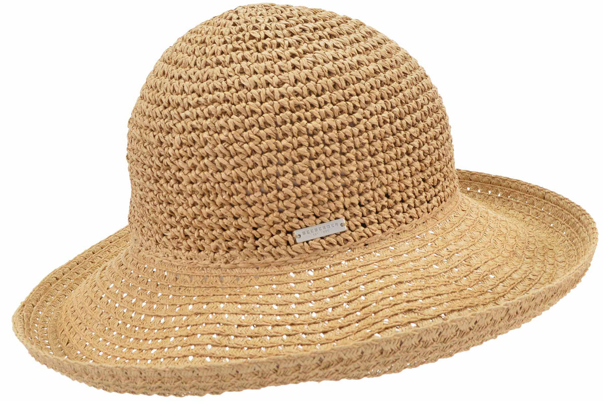 Seeberger Paper Bolero With Turn-up Pine Nut Brown