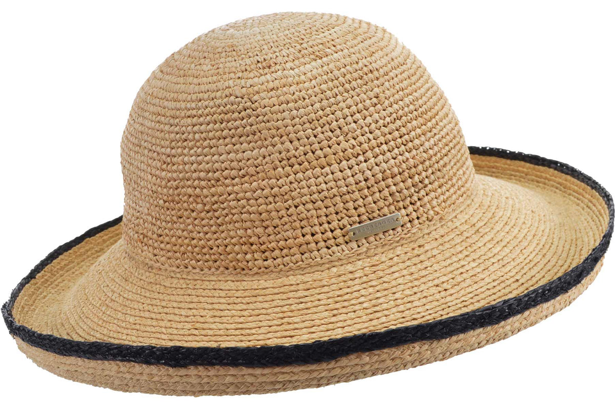 Seeberger Raffia Crochet Bolero Natur