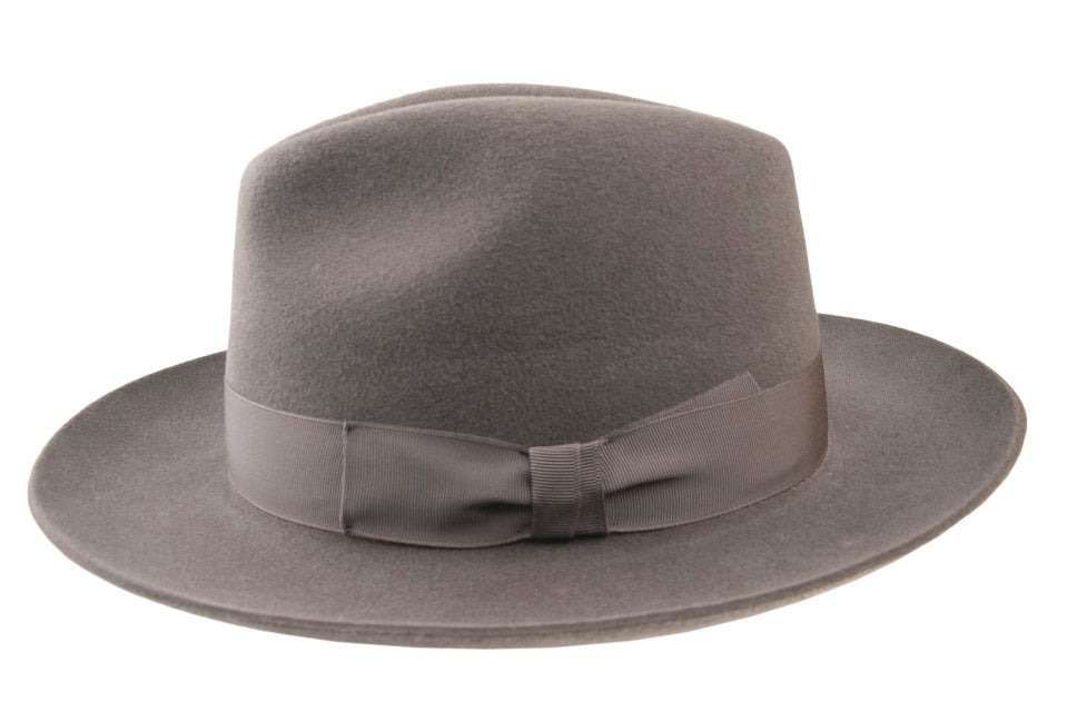 Tonak Fedora Felt Hat Gray