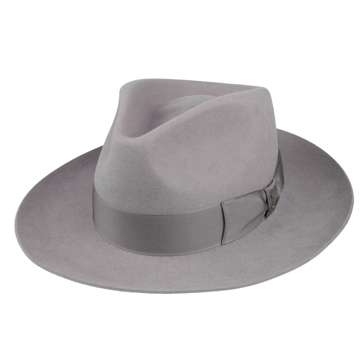 Tonak Fedora Hermes Light Grey