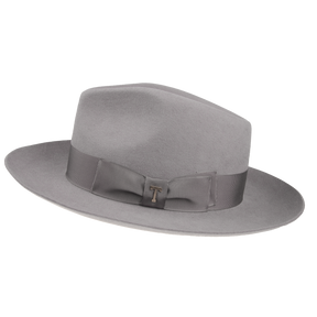 Tonak Fedora Hermes Light Grey