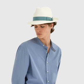 Borsalino Xfine Panama white/black