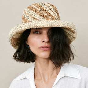 Seeberger Paperstraw Bolero Natural-Brown