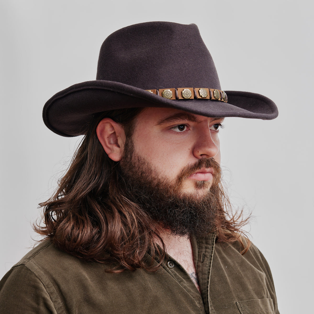 Stetson Hackberry Western Hat Brun