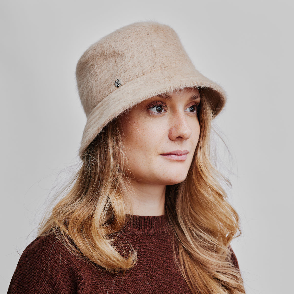 KN Bucket Hat Brita Beige