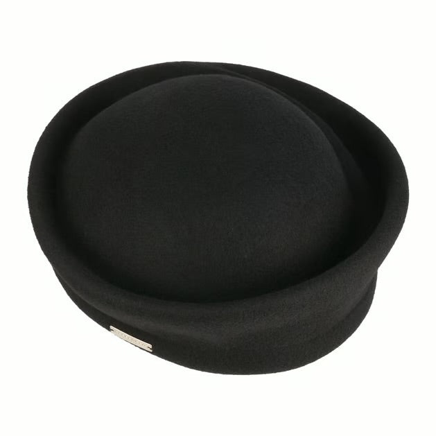 Seeberger Woolfelt Pillbox Black