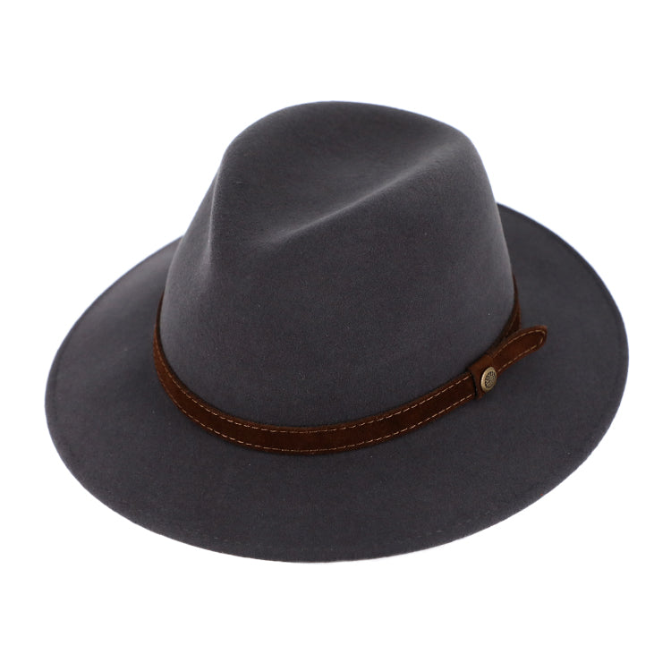 Fiebig Woolfelt Traveller Hat Cashmere Stone Grey