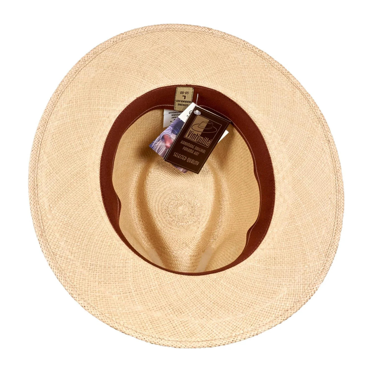 Vintimilla Panama Fashion Rips Stone Brown