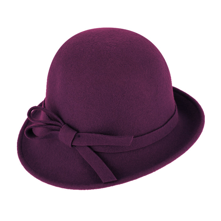 Fiebig Cloche Woolfelt Cassis