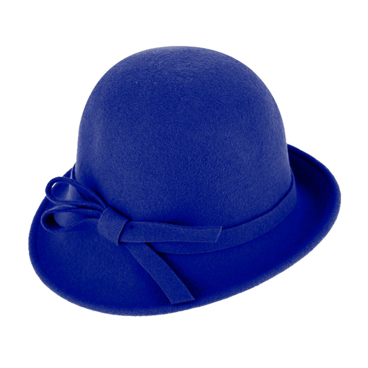 Fiebig Cloche Woolfelt Royal Blue