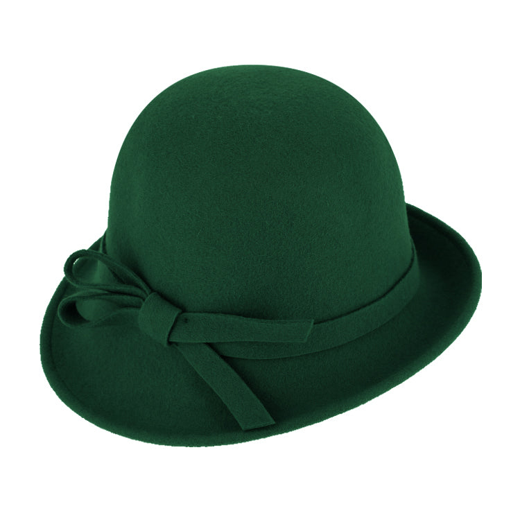 Fiebig Cloche Woolfelt Pine Green