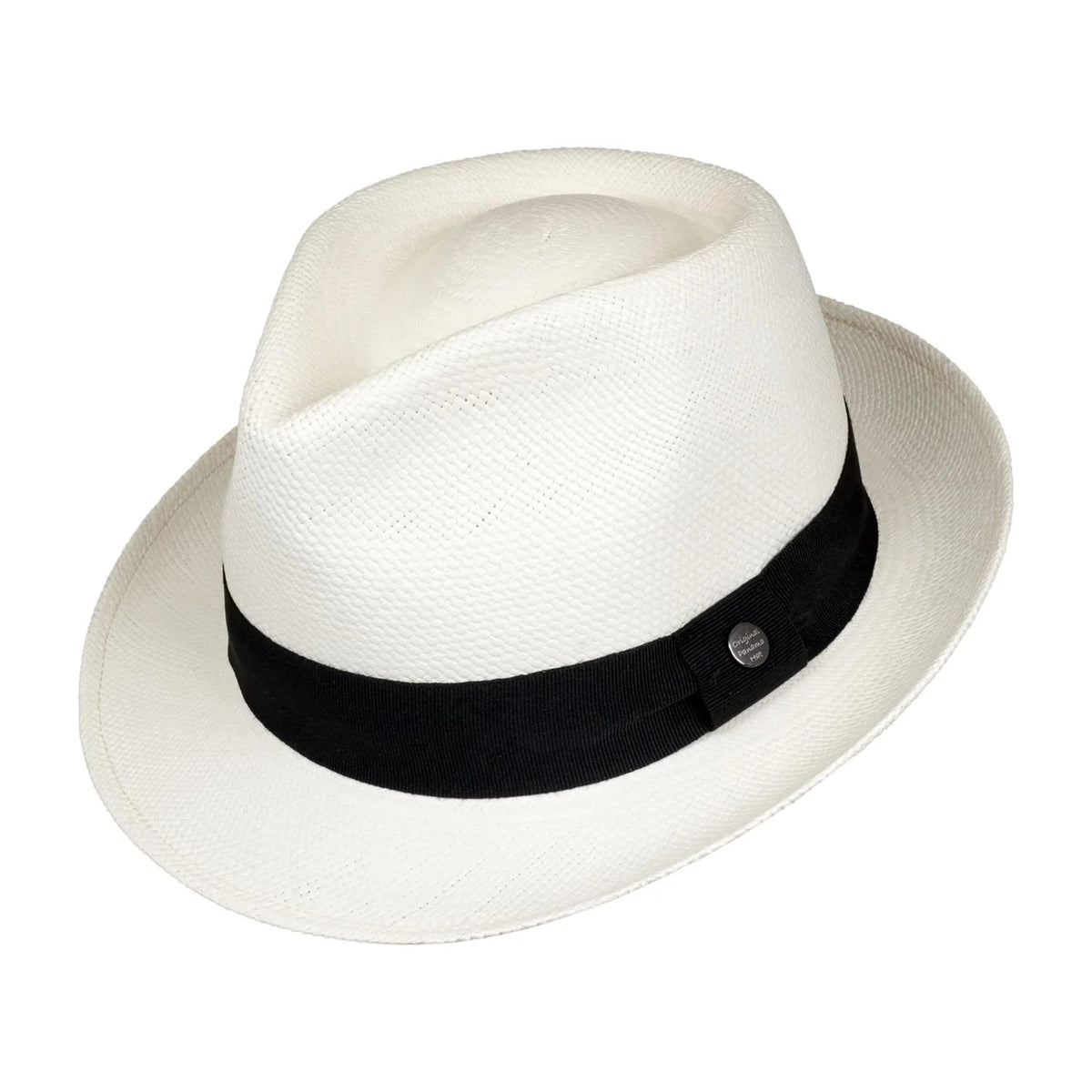 Vintimilla Panama New Trilby White Black