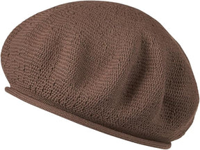 Loevenich Beret Cotton Brown