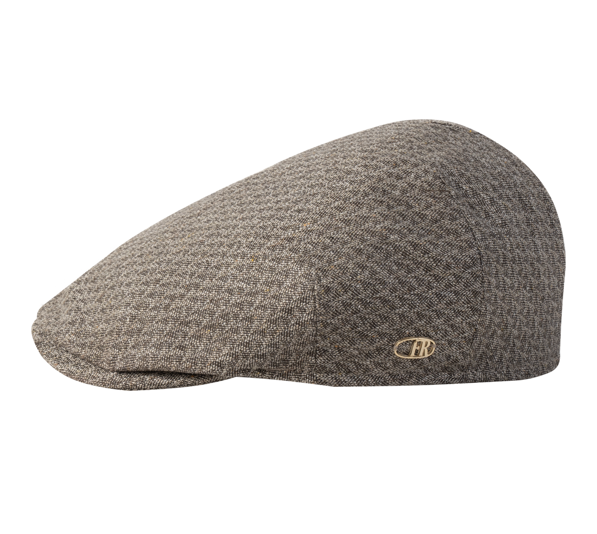 Fernandez y Roche Grant Beige Flat Cap
