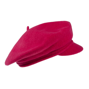 Hatthyllan Fanky Beret Cap Hot Pink