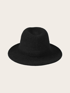 Loevenich Fedora Wool Blend Black