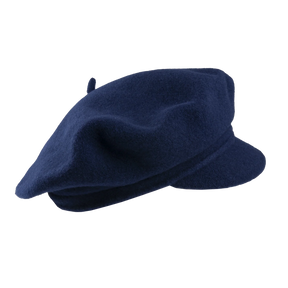 Hattehylde Fanky Beret Cap - Navy