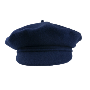 Hattehylde Fanky Beret Cap - Navy