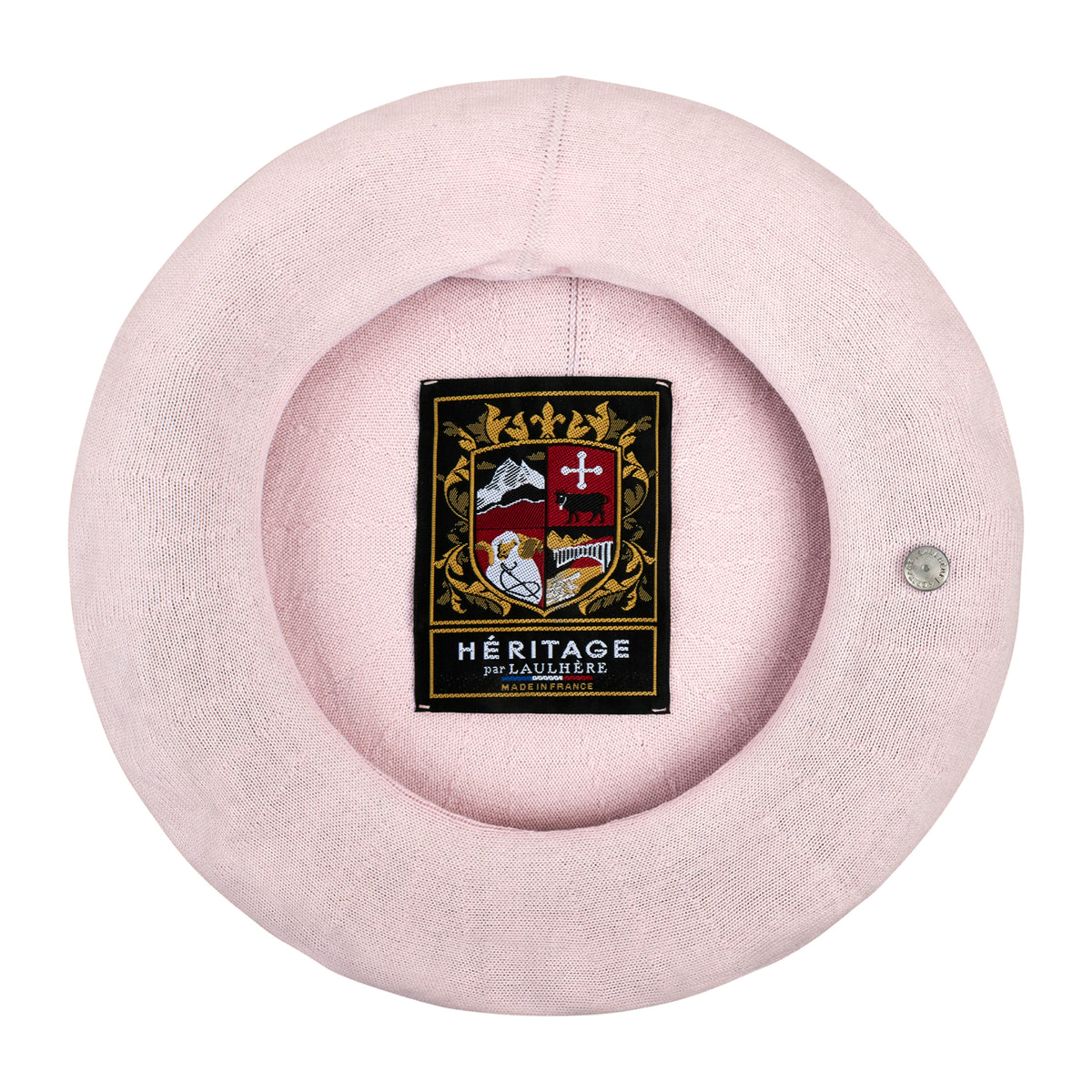Laulhère Authentique Cotton Beret Light Pink