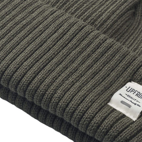 Upfront Bridge Beanie Bronze Green