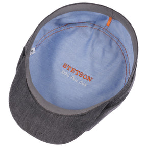 Stetson Belfast Driver Cap Linen Grey