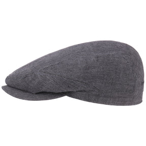 Stetson Belfast Driver Cap Linen Grey