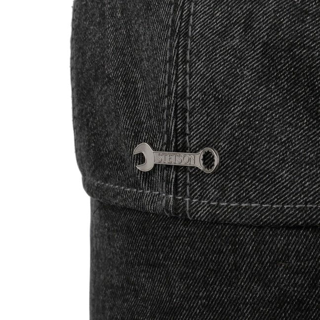 Stetson Bomber Cap Denim Garage Theme