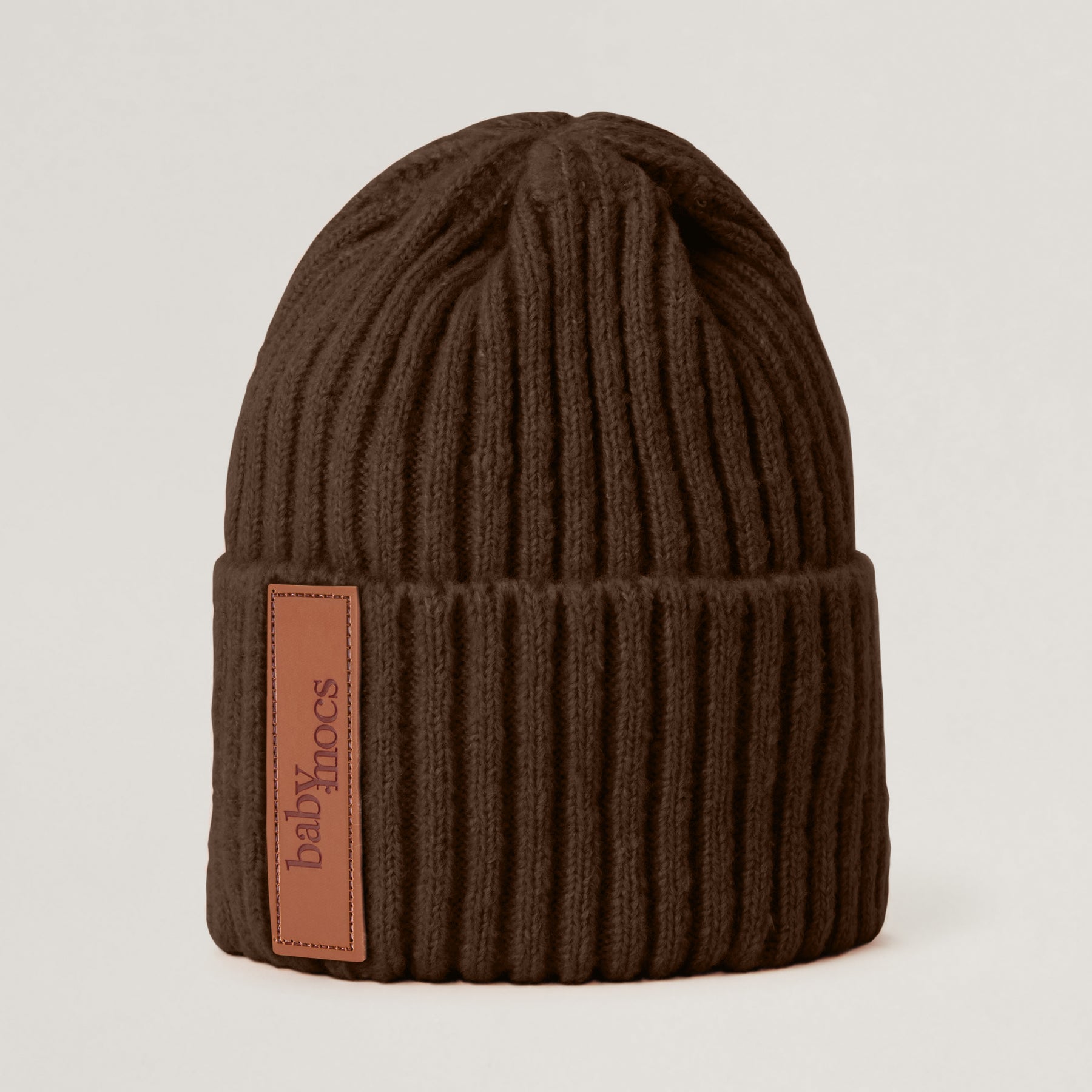 BabyMocs Beanie Child Brown