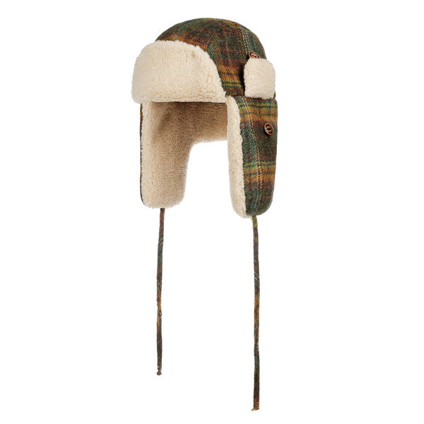 Stetson Bomber Cap Wool Check