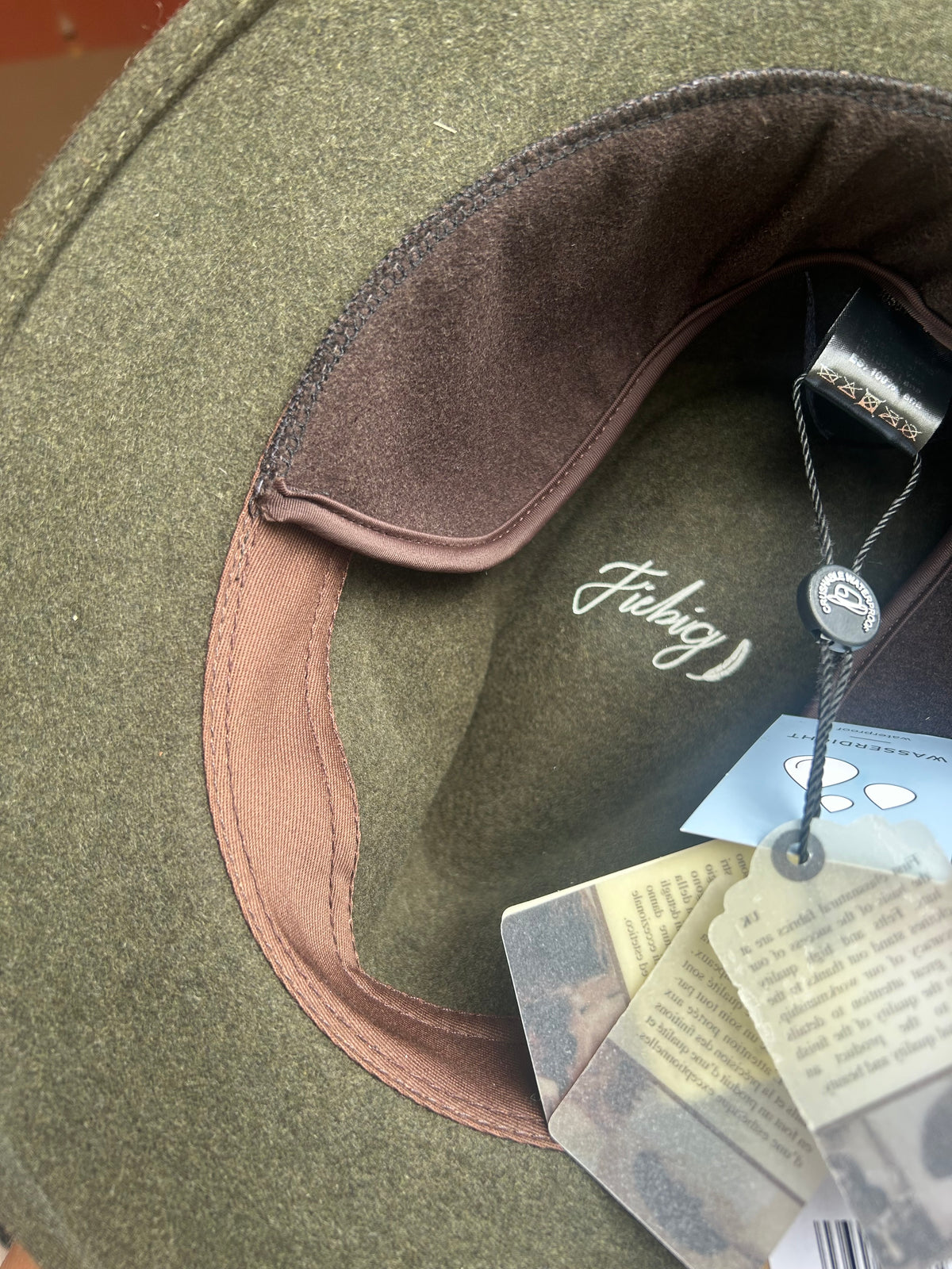 Fiebig Woolfelt Hat Traveller Light Brown