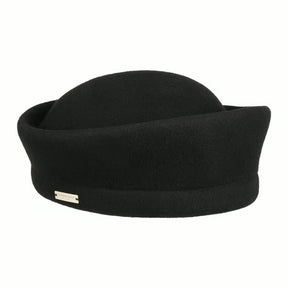 Seeberger Woolfelt Pillbox Black
