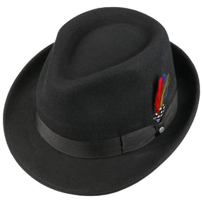Stetson Trilby Woolfelt Black