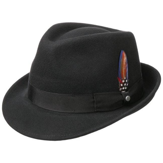 Stetson Trilby Woolfelt Black
