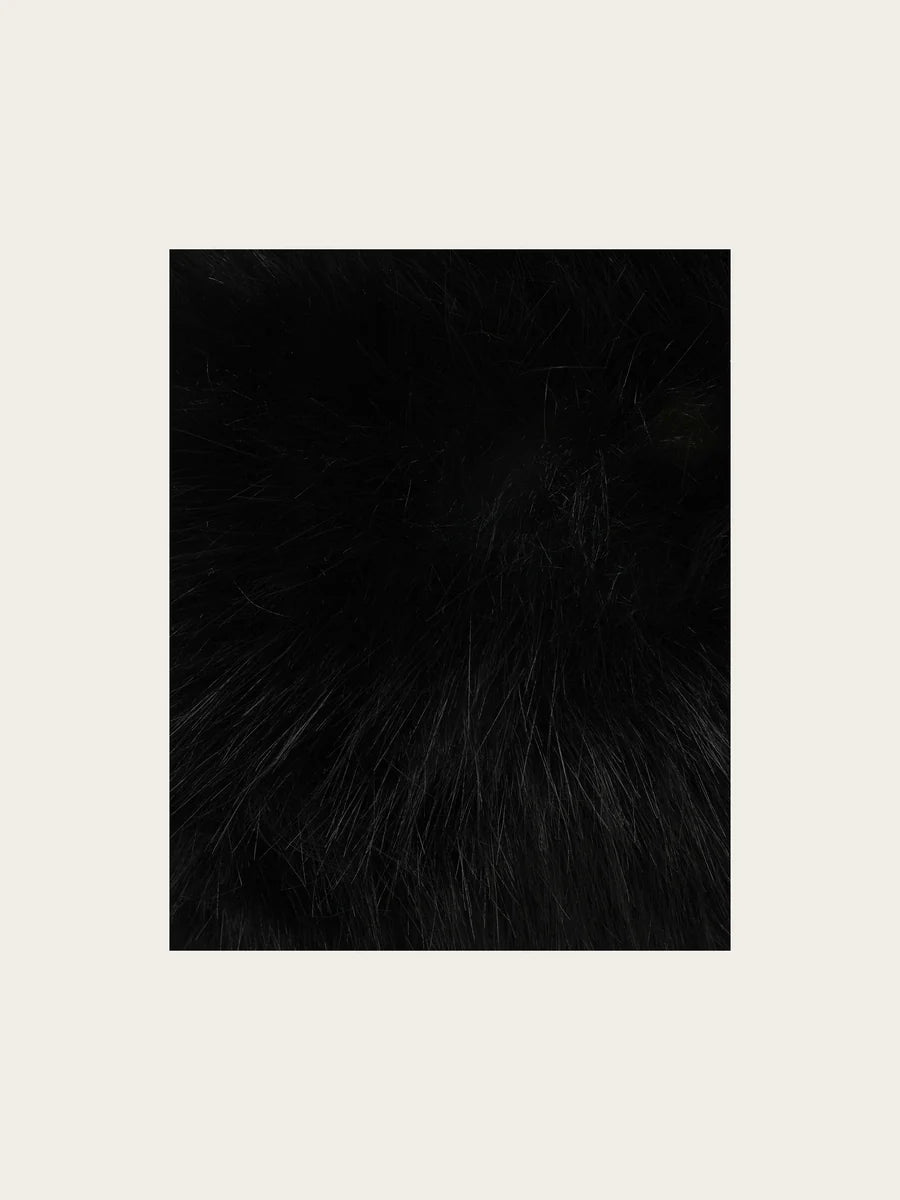 Loevenich Fake Fur Hat Black