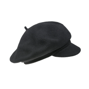 Hattehylde Fanky Beret Cap - Sort