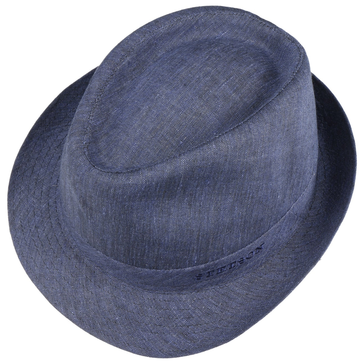 Stetson Trilby Geneva Linen Blue