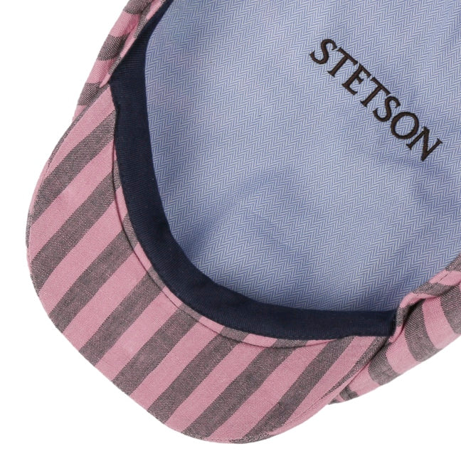 Stetson Hatteras Bold Linen Stripe