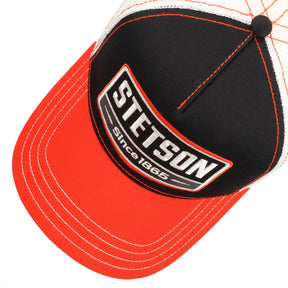 Stetson Trucker Cap Gasoline Orange