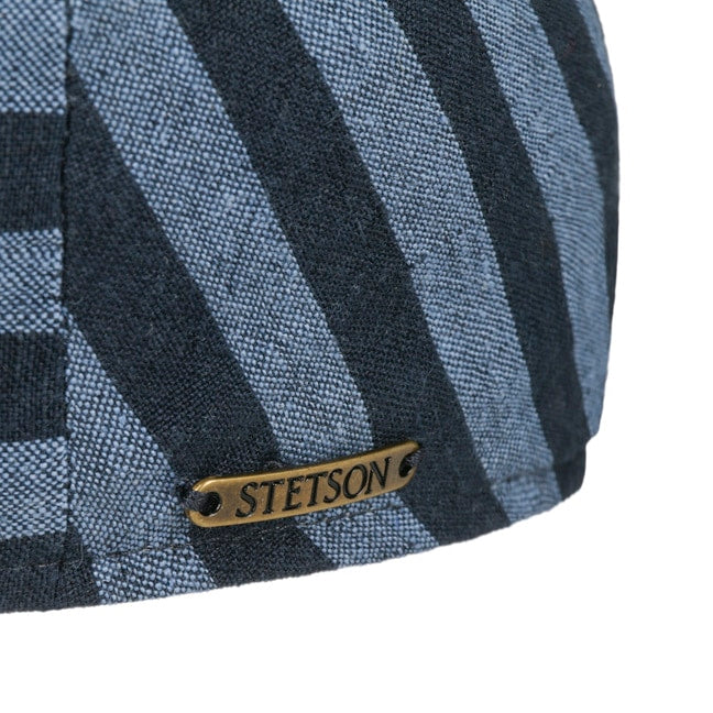 Stetson Kent Bold Linen Stripe Blue